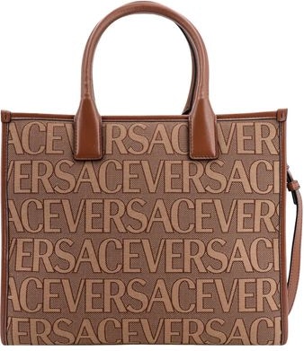 Versace tote bag with all-over logo