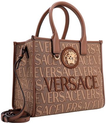 Women's Versace Allover 'the Medusa' Small Bag by Versace