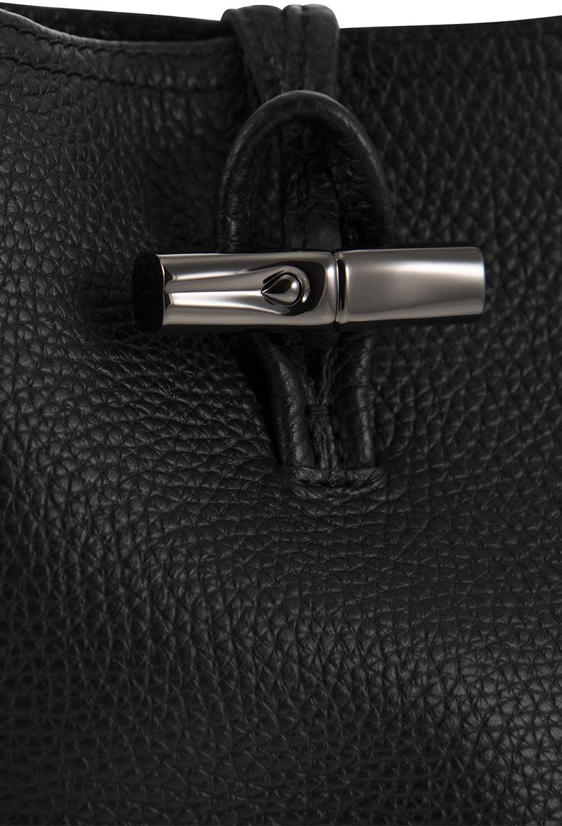 Longchamp Roseau Xl Shoulder Bag - Black