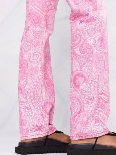 650 ETRO paisley-print straight-leg trousers