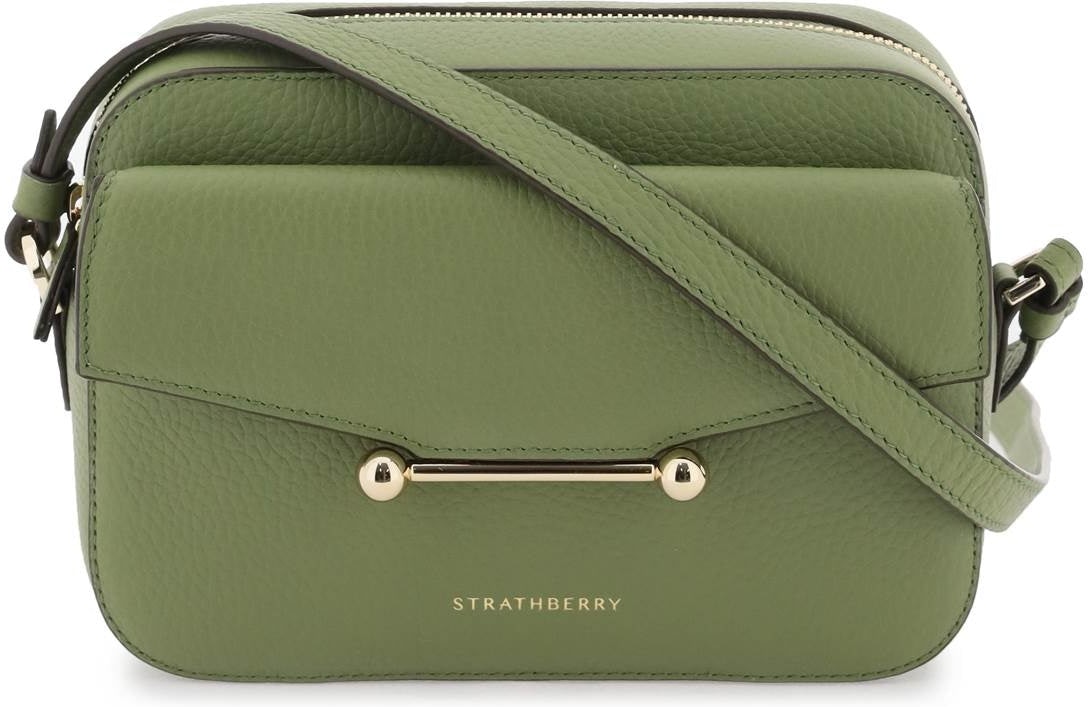 Strathberry - East/West - Crossbody Leather Handbag - Green