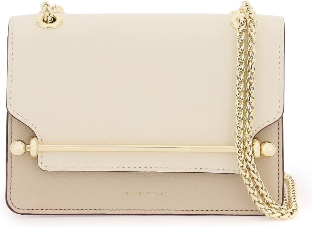Strathberry Mini East/West Woven Crossbody Bag on SALE