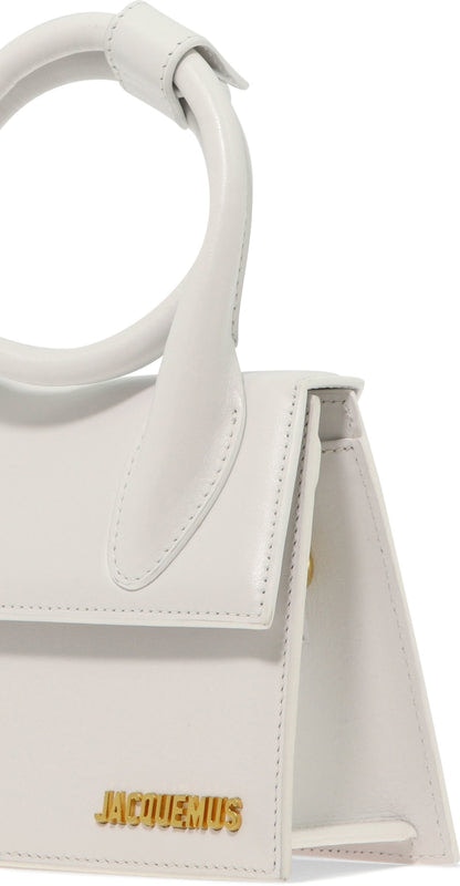 Jacquemus Le Chiquito Noeud Bag White for Women