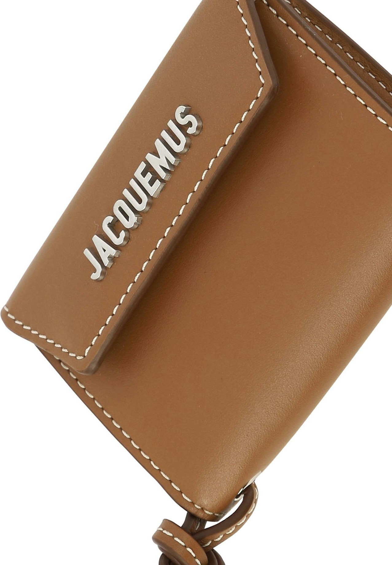 Jacquemus 'le Porte' Wallet With Strap in Brown for Men