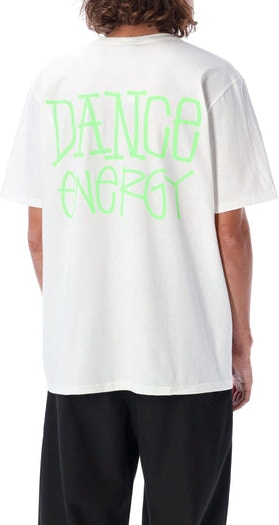 WHIT STUSSY DANCE ENERGY T-SHIRT