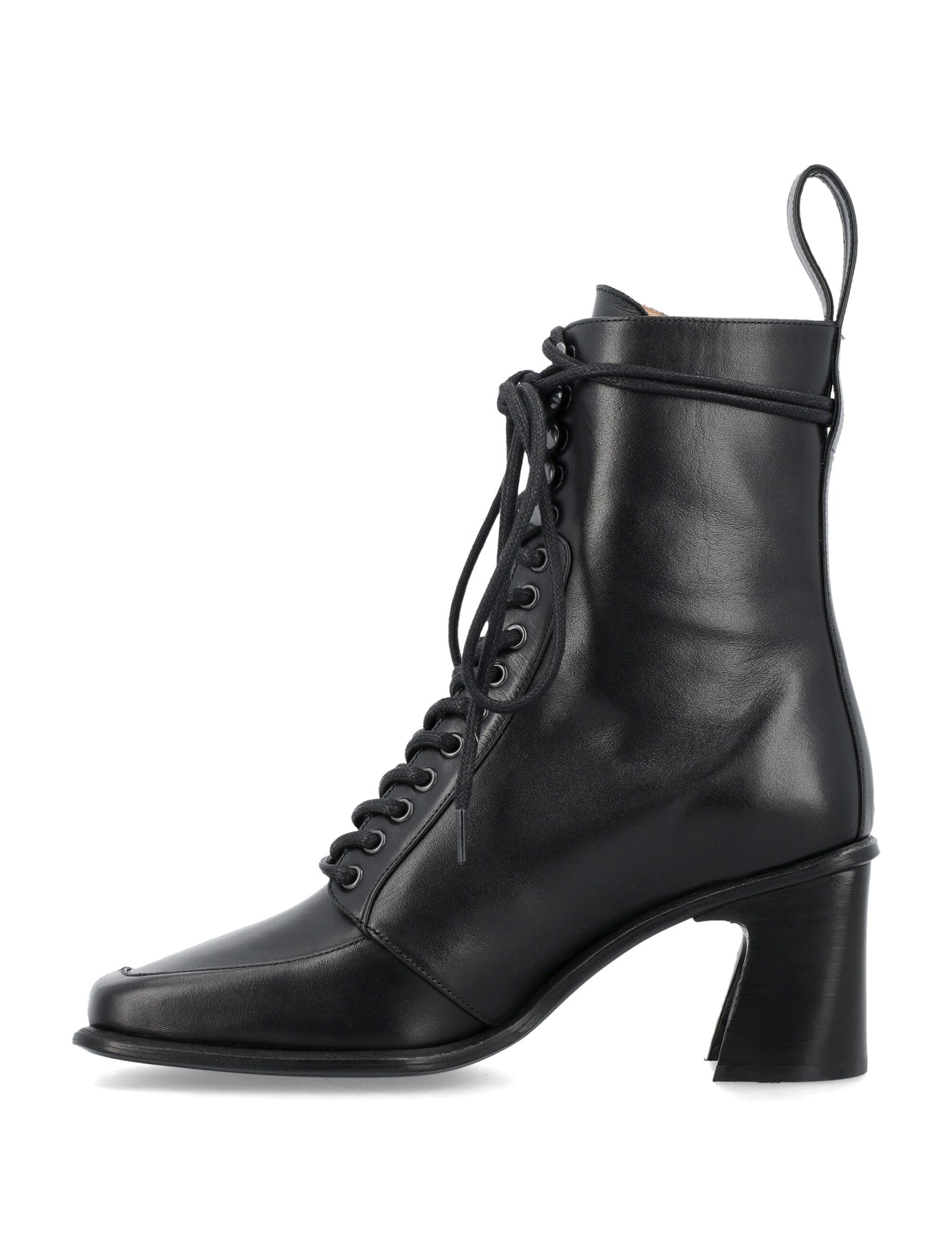 MARINESERRE LEATHER SPOOR LACED-UP BOOTS