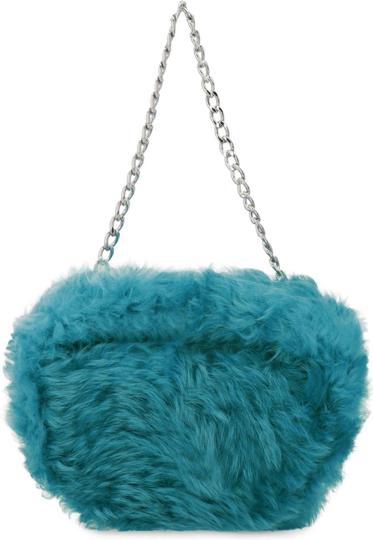 Michael Kors Mila Small Denim Shoulder Bag For Women (Blue, OS)