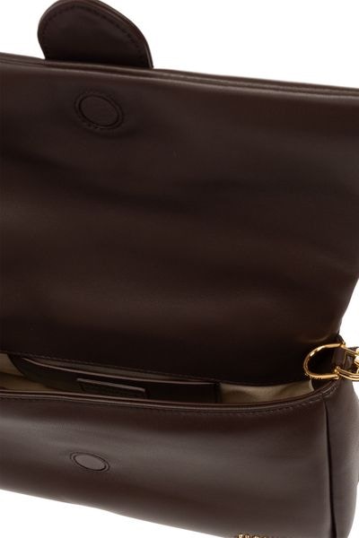 Saint Laurent Le 61 Logo Leather Cross-body Bag in Brown
