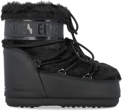 Icon Low Snow Boots in Black - Moon Boot