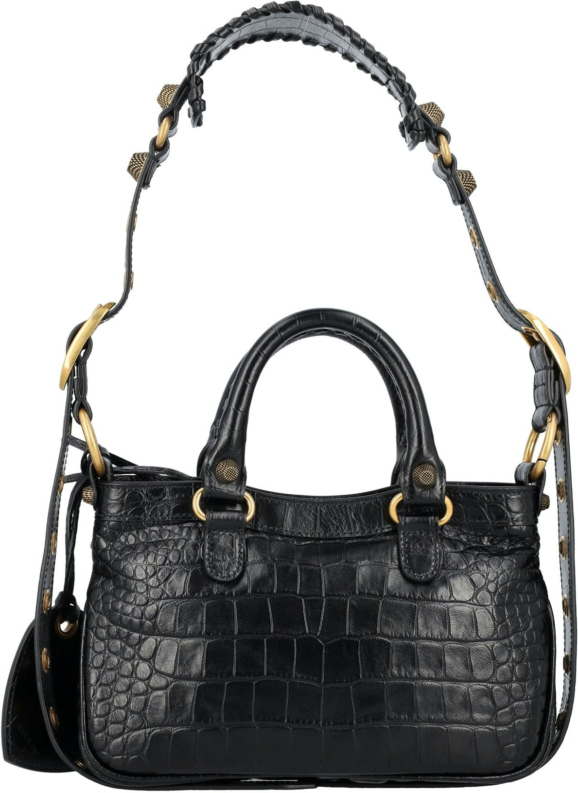 Balenciaga Le Cagole Duffle Bag In Leather Woman in Black