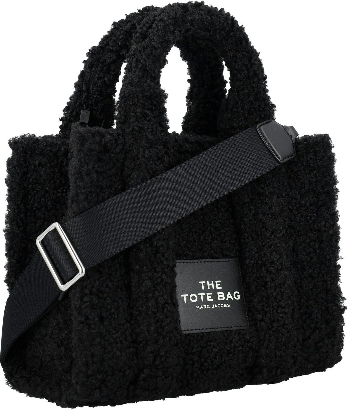 Marc Jacobs Black Mini The Teddy Tote Bag