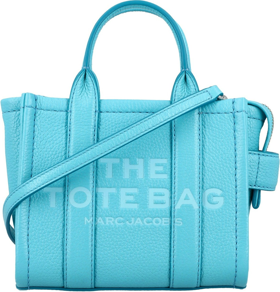 POOL MARC JACOBS THE MICRO TOTE LEATHER BAG (23AH053L01RE22L_444)