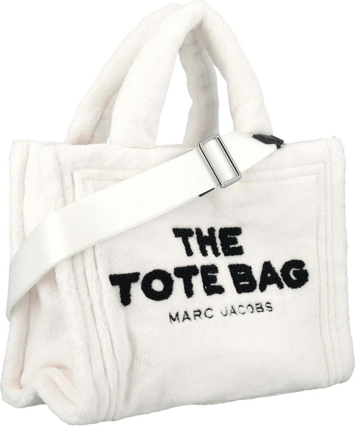 Black/white Terry Tote Bag