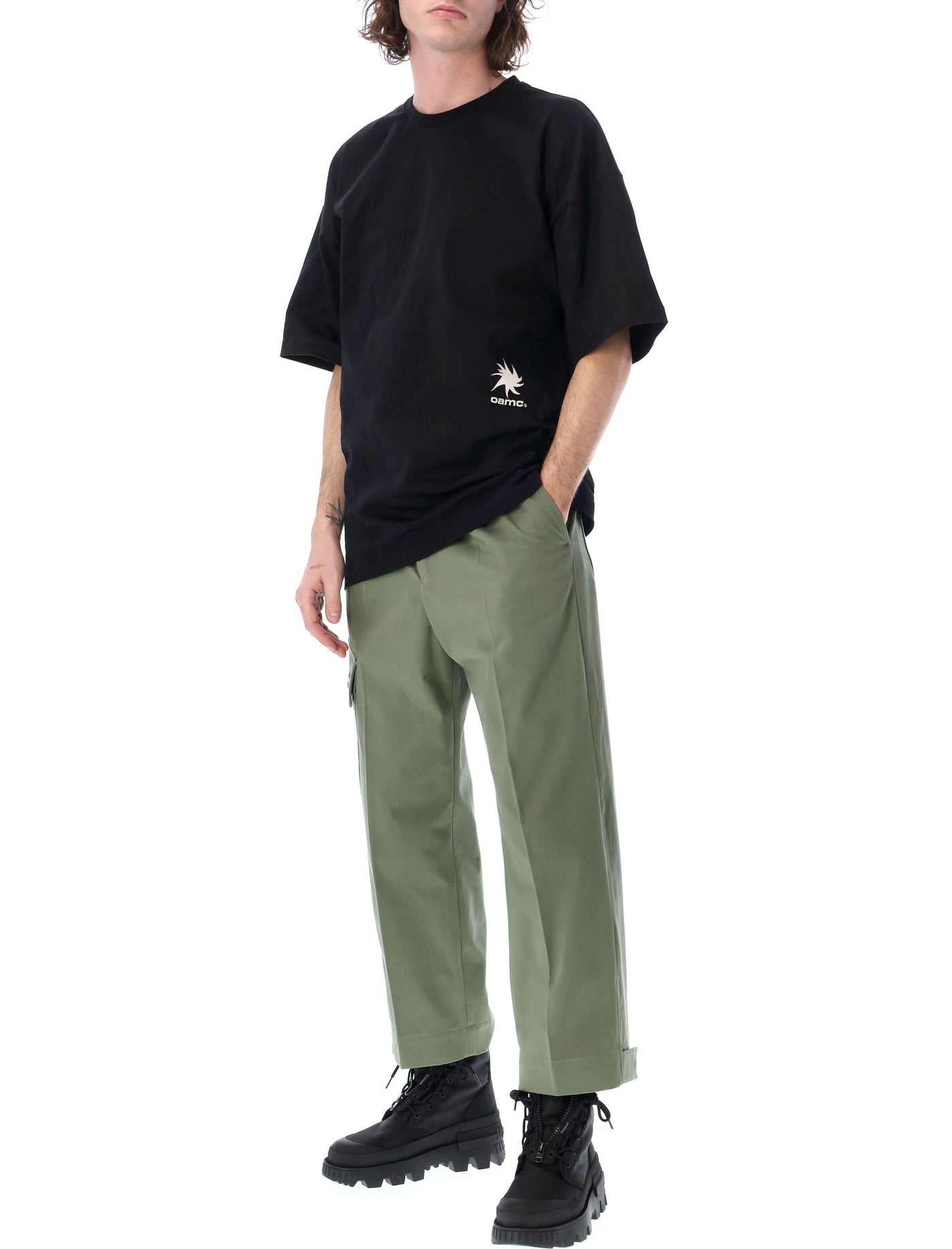 OAMC 18AW MARSHALL WIDE LEG TROUSERS