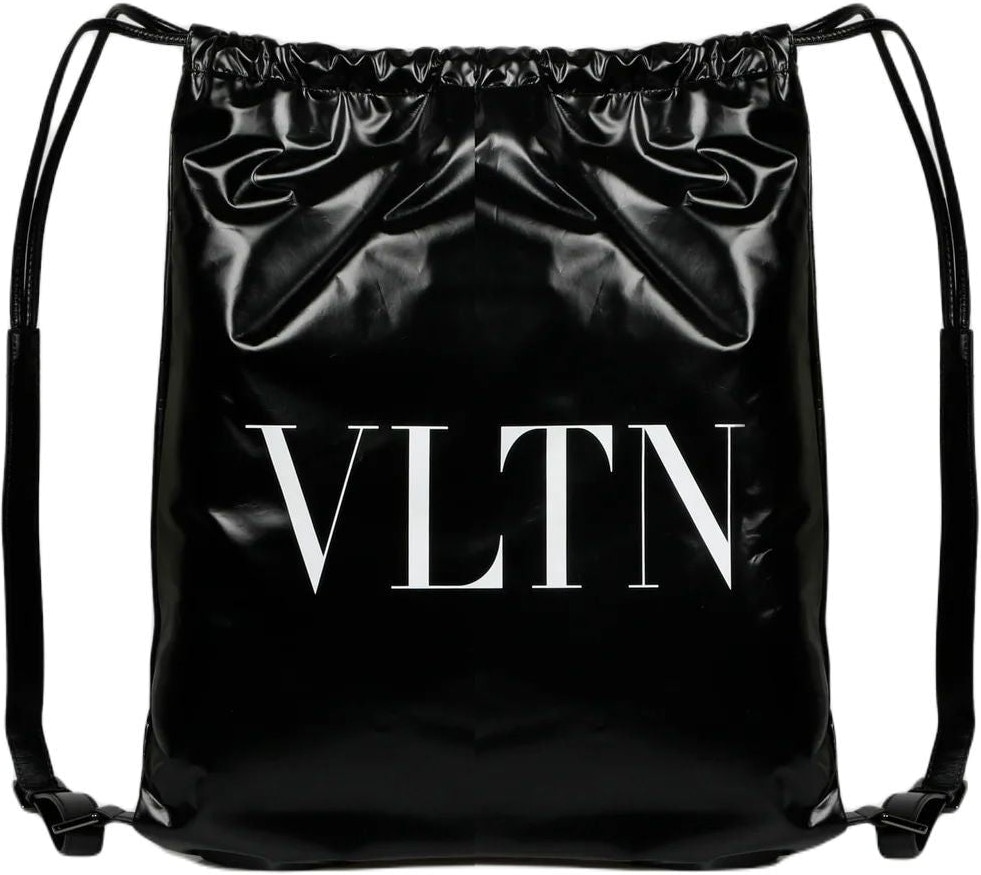 Valentino Garavani - Fabric Backpack With Logo In White