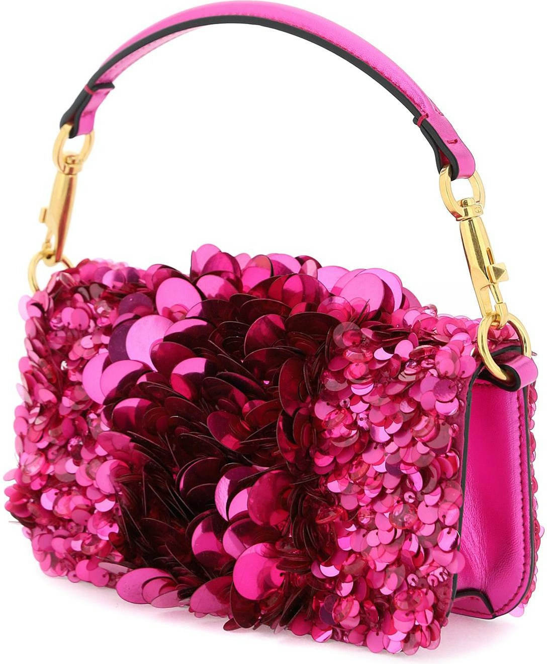 Loco flower leather shoulder bag - Valentino Garavani - Women | Luisaviaroma