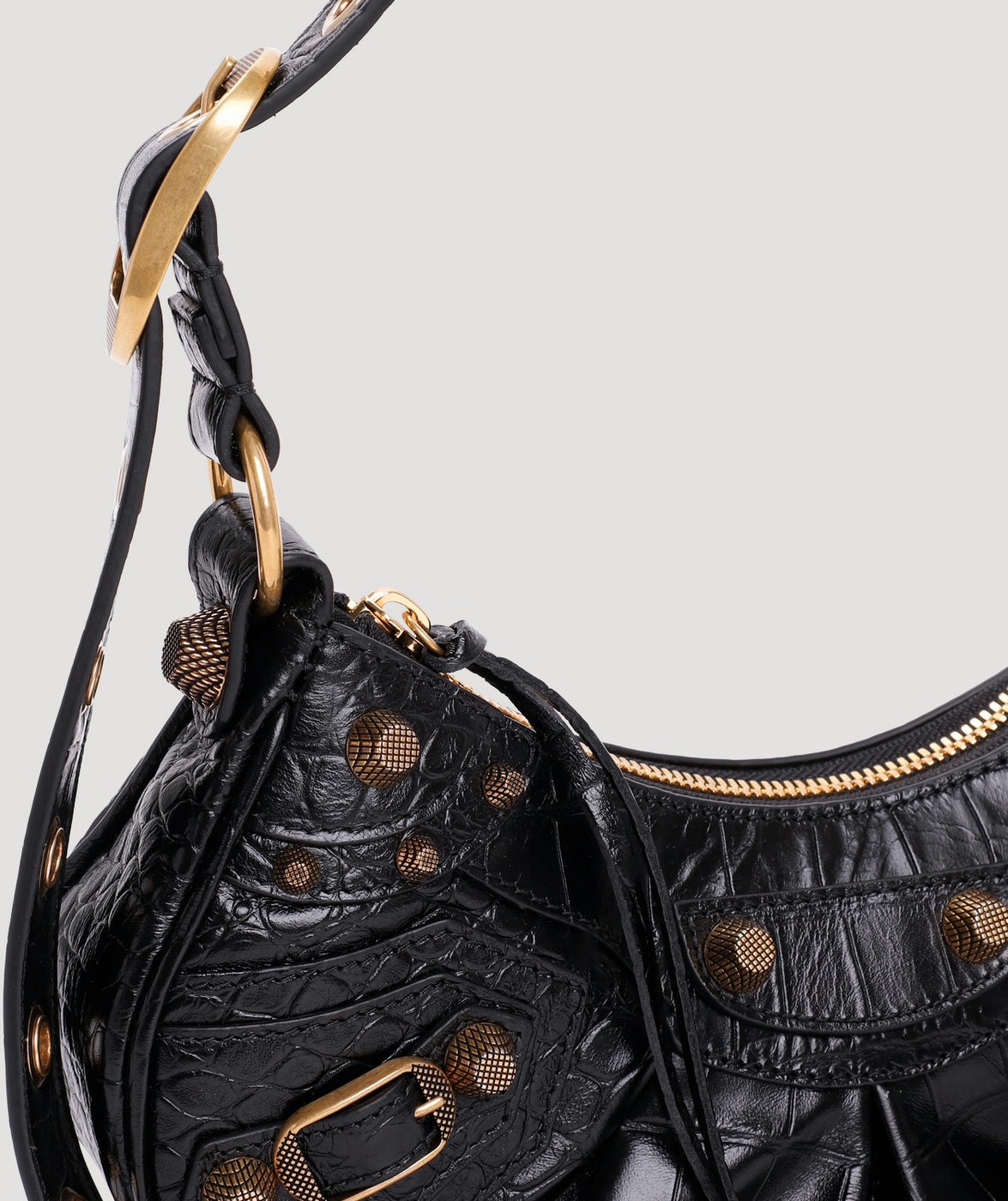 Balenciaga - Le Cagole Leather Crossbody Bag - Female - Tu