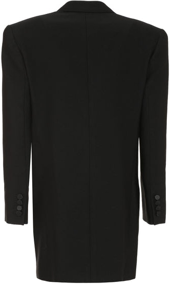 1000 SAINT LAURENT DOUBLE-BREASTED WOOL JACKET