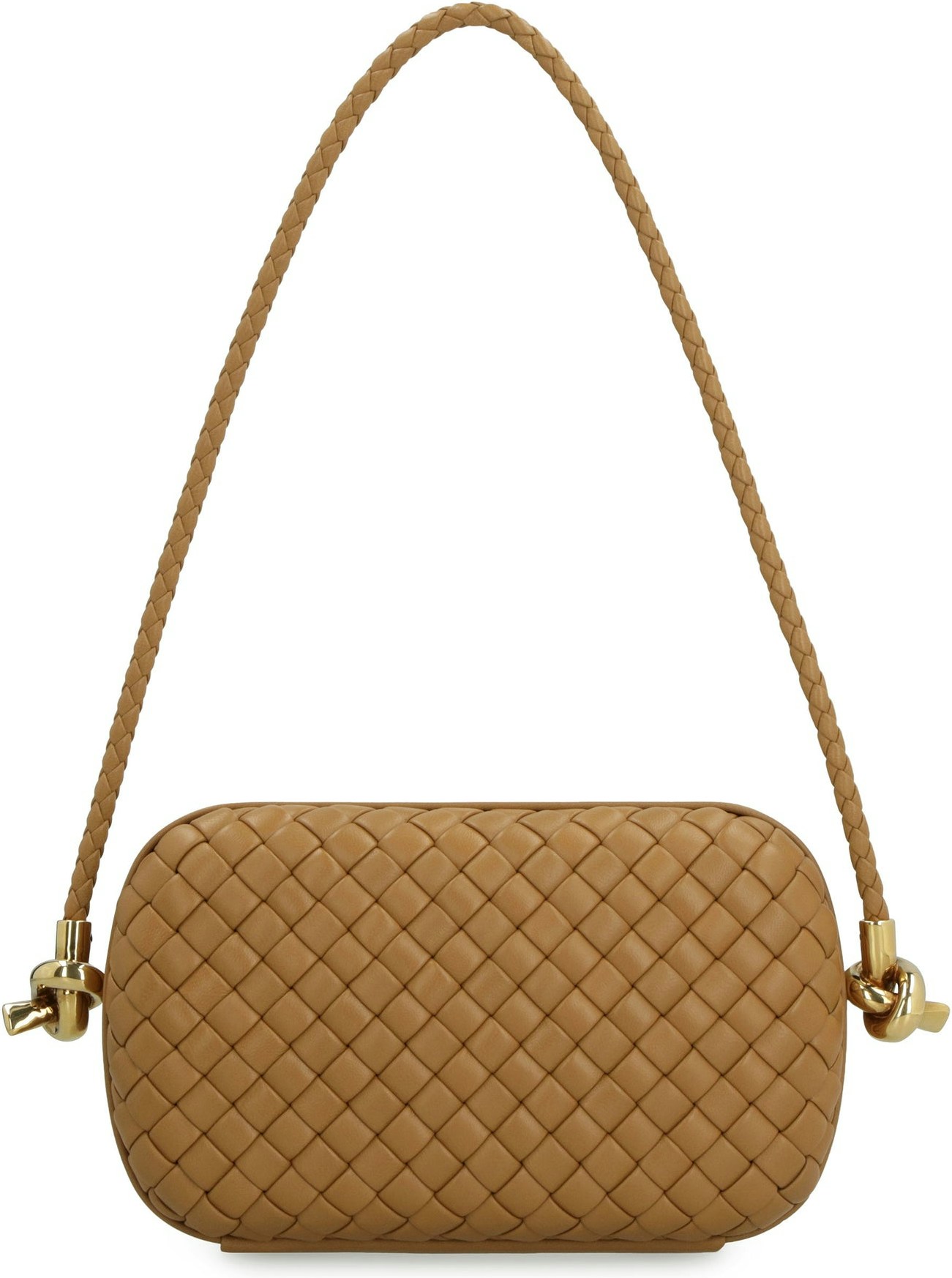 Bottega Veneta | Double Knot Mini Leather Bag | Green Tu