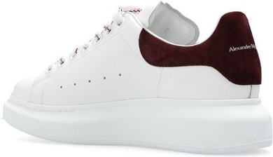 Alexander McQueen Red Larry Low Top Sneakers, $575