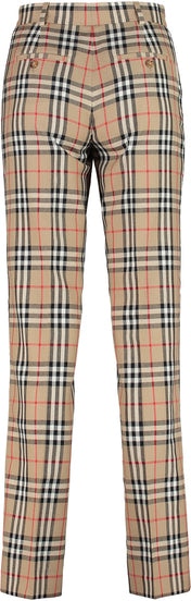 A7028 BURBERRY VINTAGE CHECK TAILORED TROUSERS