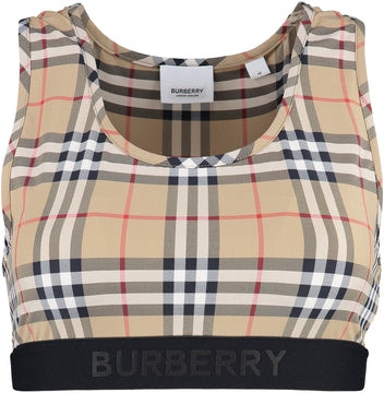 A7028 BURBERRY PRINTED TOP
