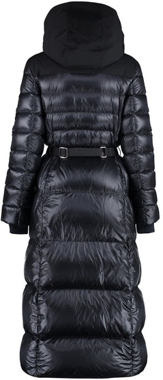 A1189 BURBERRY BELTED LONG DOWN JACKET
