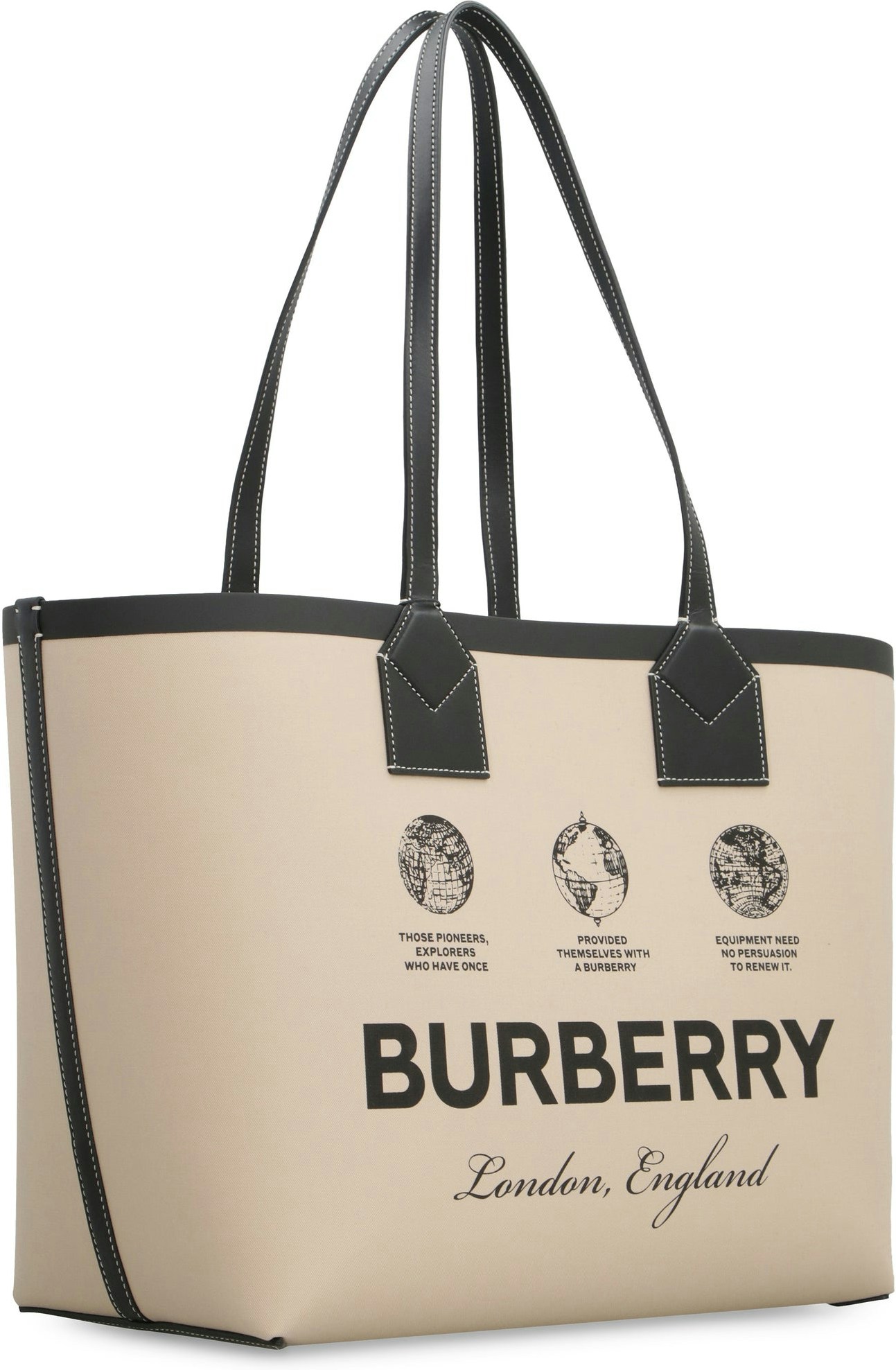 Burberry Medium London Check Tote Bag