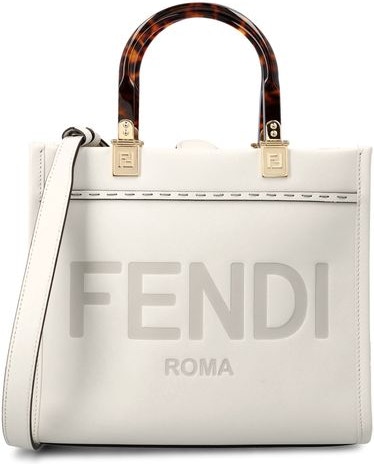 Fendi Women's Sunshine Small Bag - White - Totes