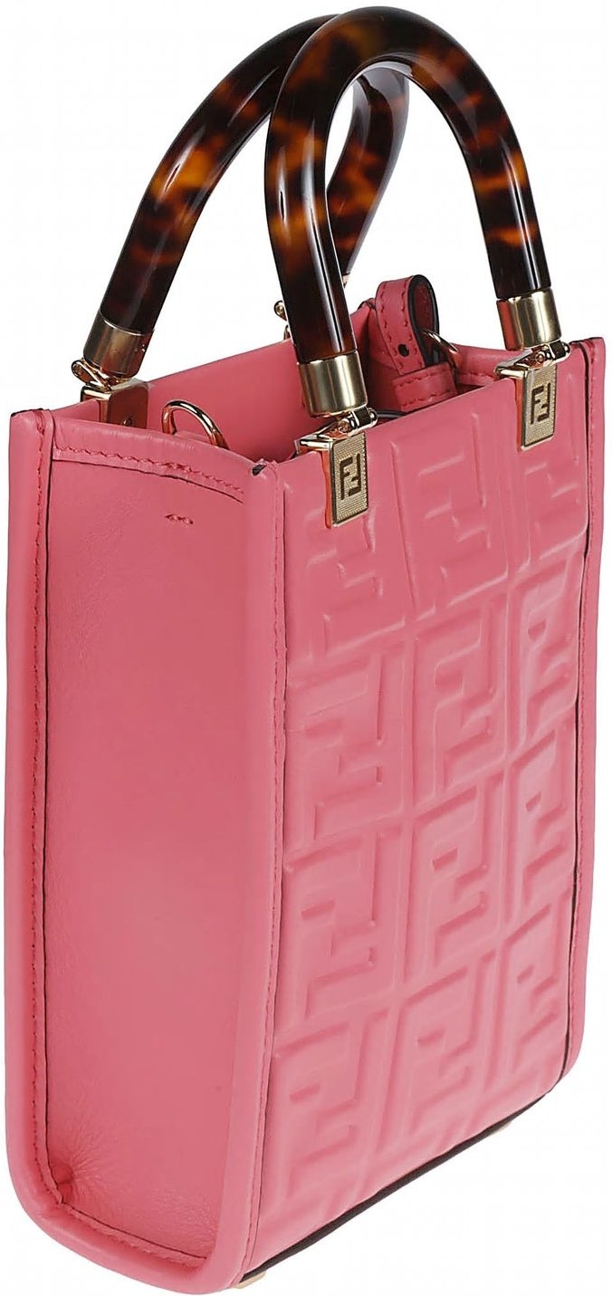 Fendi Terry Sunshine Tote Bag in Pink