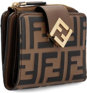 All-Over Monogram FF Leather Crossbody Bag Size unica