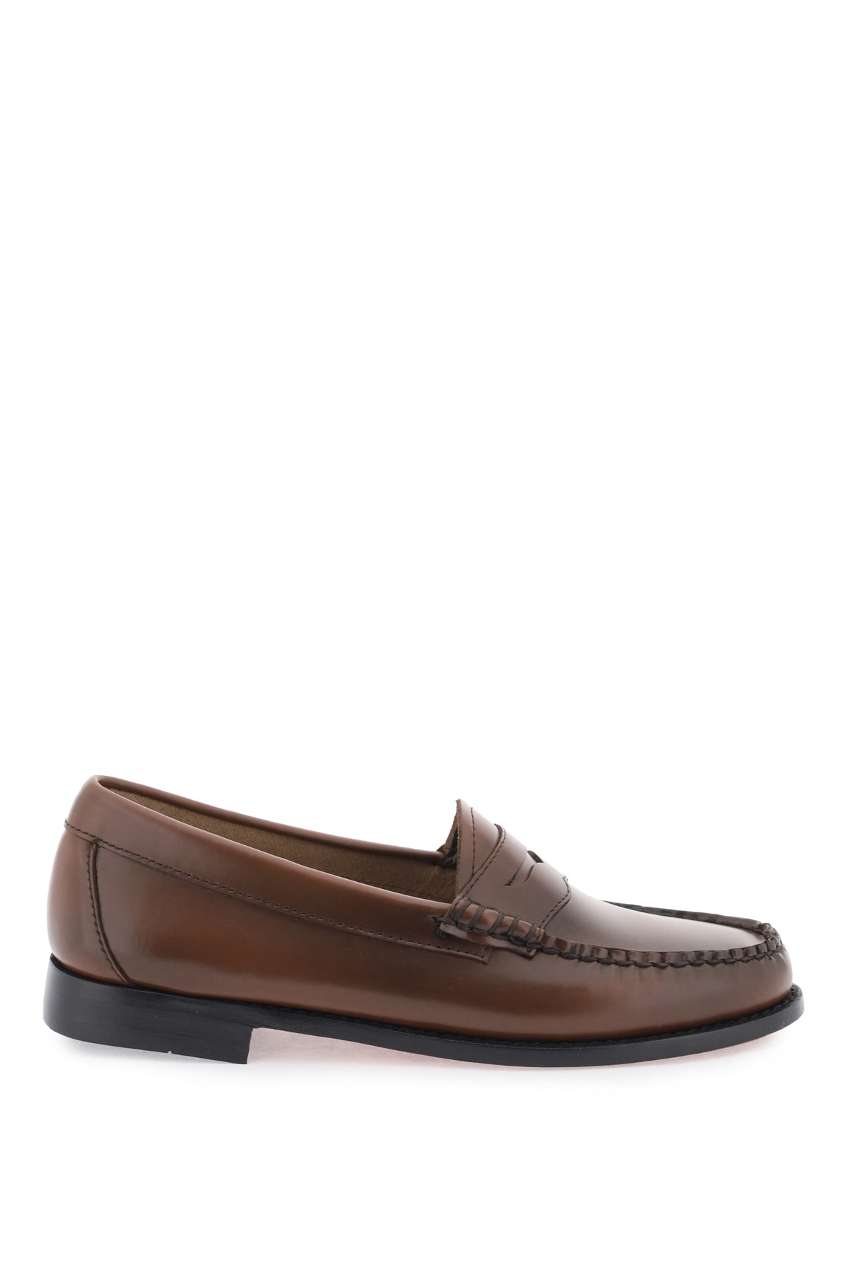 BROWN G.H. BASS & CO. 'WEEJUNS' PENNY LOAFERS (BA41010) | LOZURI