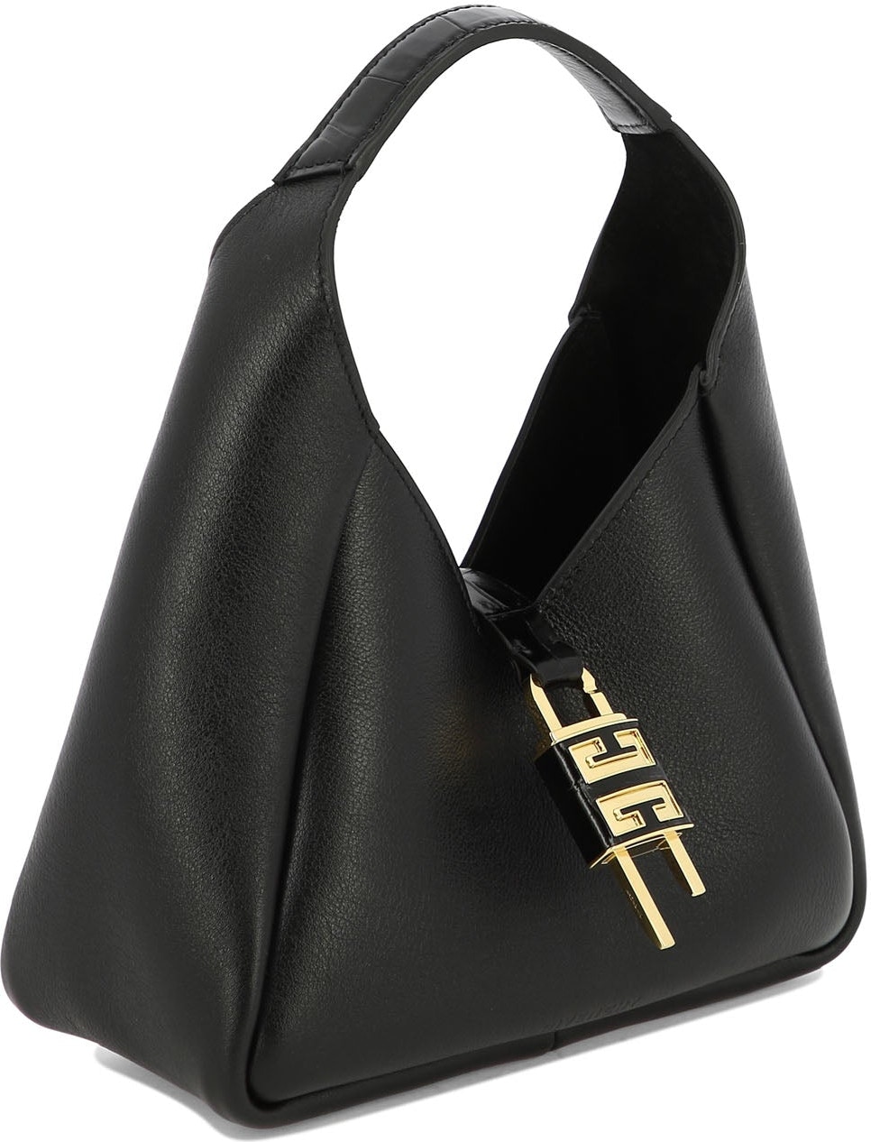 Givenchy Mini G Hobo Bag in Leather Black