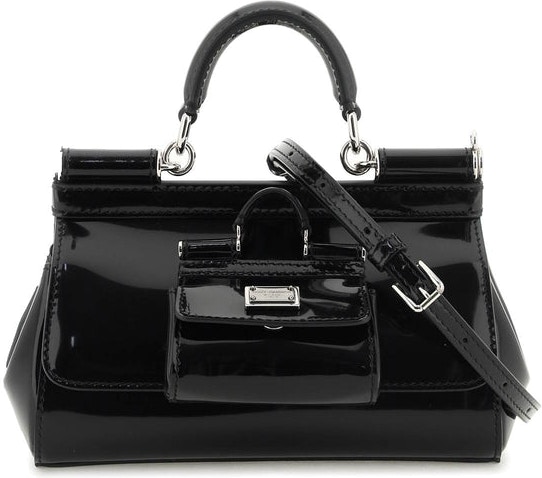 Dolce & Gabbana Small Leather Sicily Bag