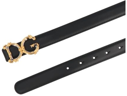 DOLCE & GABBANA Devotion Denim Belt Size 80 cm / 32 New With Tag
