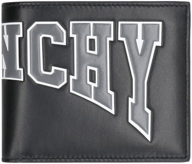 001 GIVENCHY LEATHER FLAP-OVER WALLET