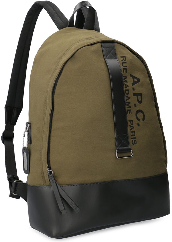 A.P.C. Sense Logo-print Laptop Bag in Brown for Men