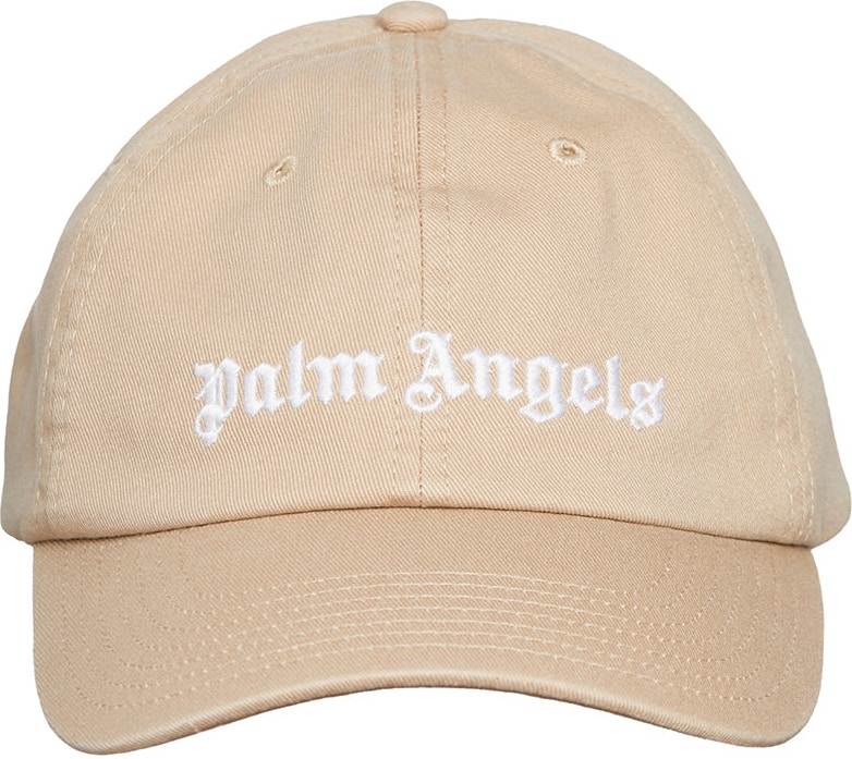 Beige PALM ANGELS CLASSIC LOGO HAT