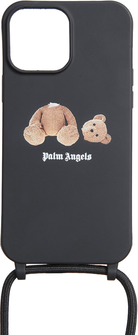 Black PALM ANGELS IPHONE 13 PRO MAX BEAR COVER