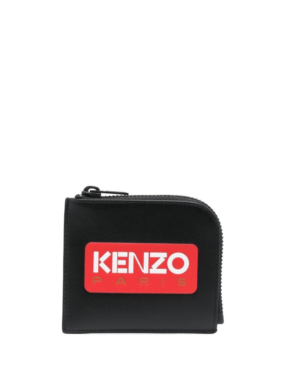 KENZO calf leather coin purse