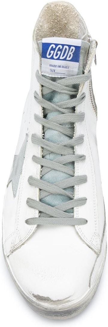10274 GOLDEN GOOSE FRANCY CLASSIC LEATHER HIGH-TOP SNEAKERS