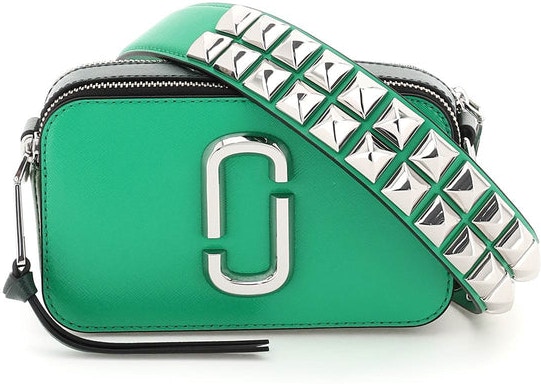 Marc Jacobs The Snapshot Camera Bag Aspen Green/Brown in Leather
