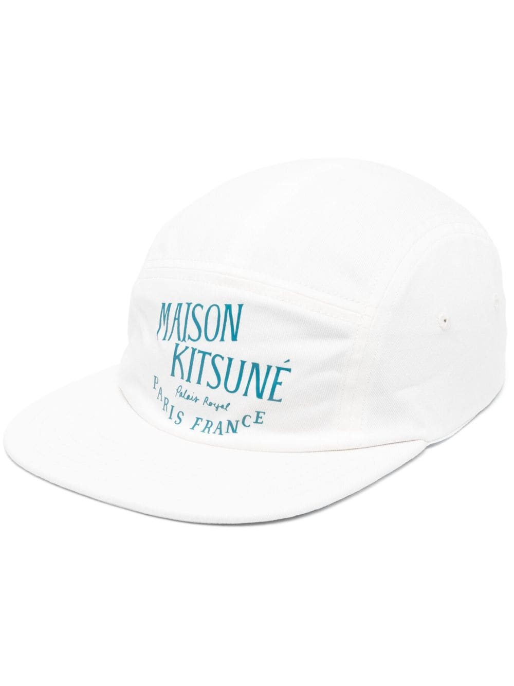 MILK MAISON KITSUNÉ Logo Print Cotton Cap. (LM06102WW0088) | LOZURI