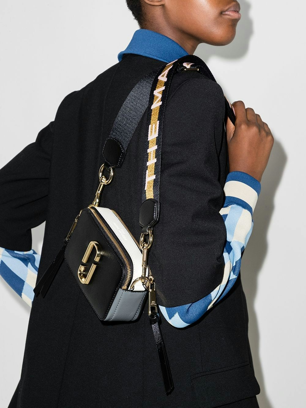 Cross body bags Marc Jacobs - Snapshot leather crossbody bag