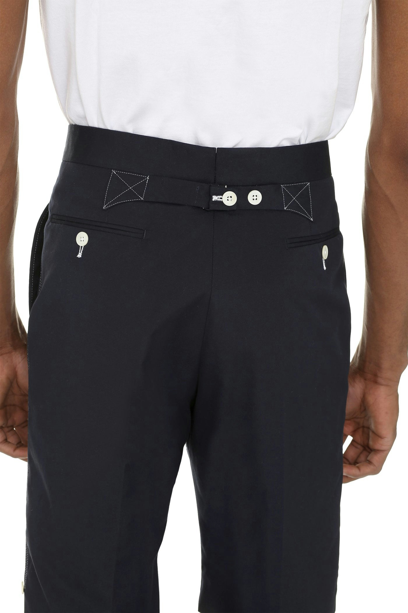 415 THOM BROWNE SHORT CHINO TROUSERS