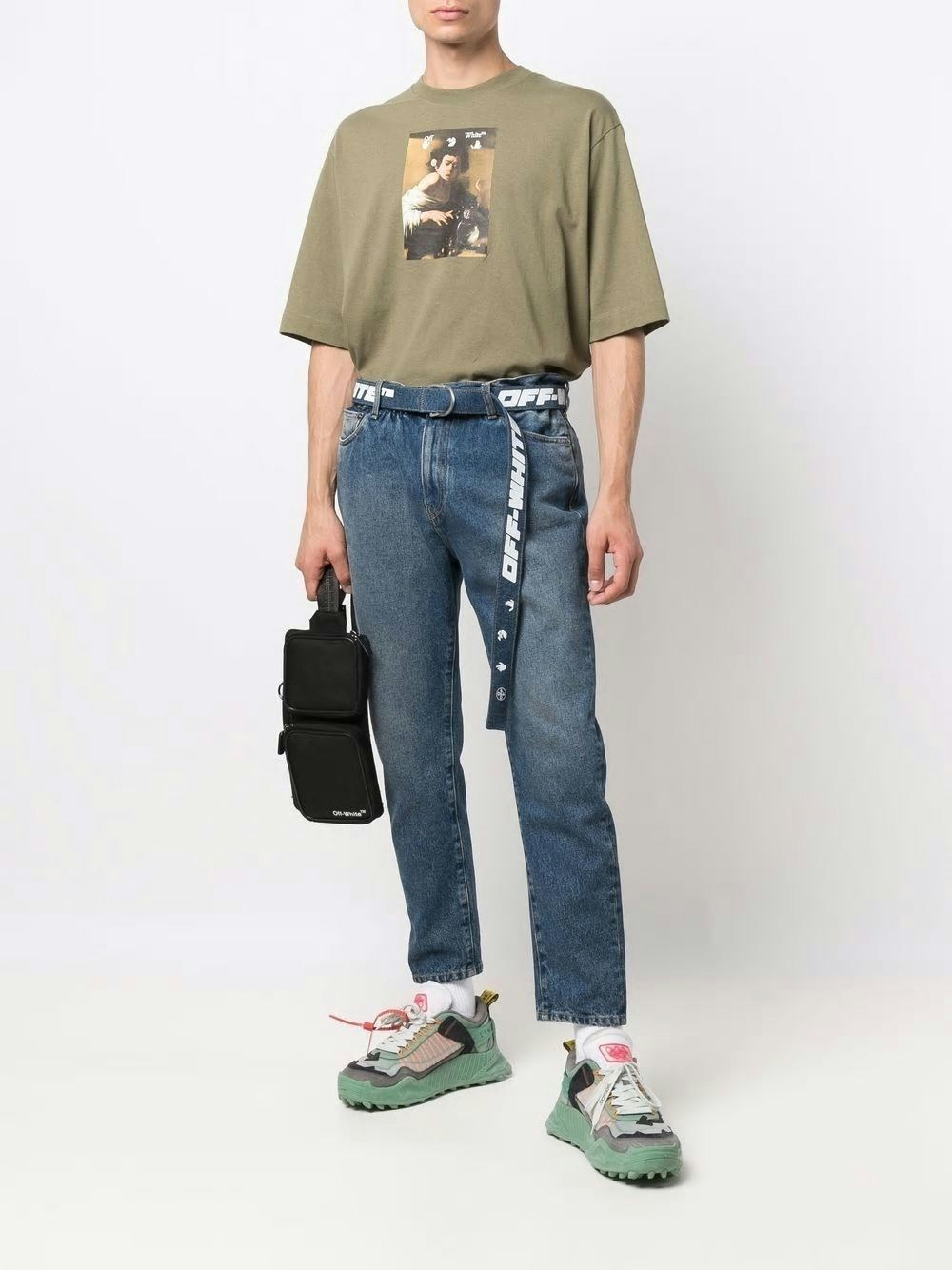 4501 OFF-WHITE SLIM FIT JEANS
