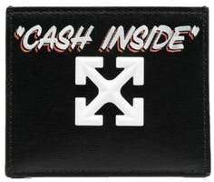 1084 OFF-WHITE JITNEY SIMPLE CARD CASE