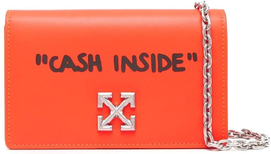 Off-White Jitney 0.5 Quote Leather Shoulder Bag