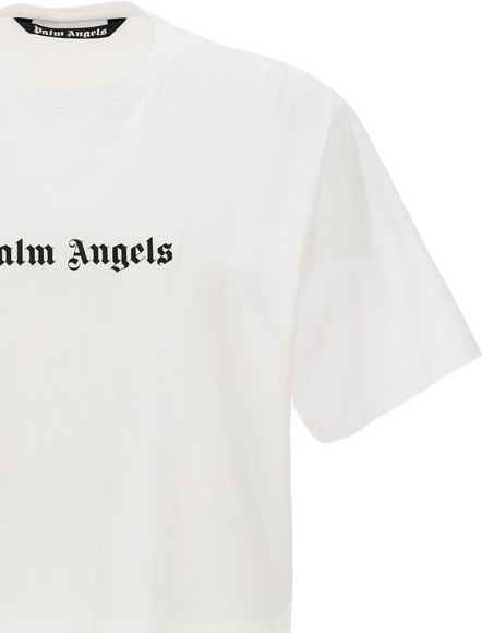 Palm Angels PMAA001S20413023 0110 White T-Shirt S