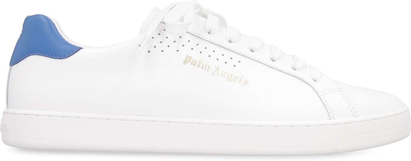0145 PALM ANGELS NEW TENNIS LEATHER SNEAKERS